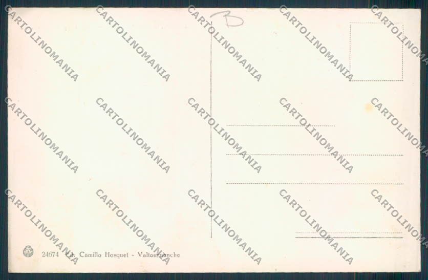 Aosta Valtournenche Cervino cartolina MQ5013 – retro