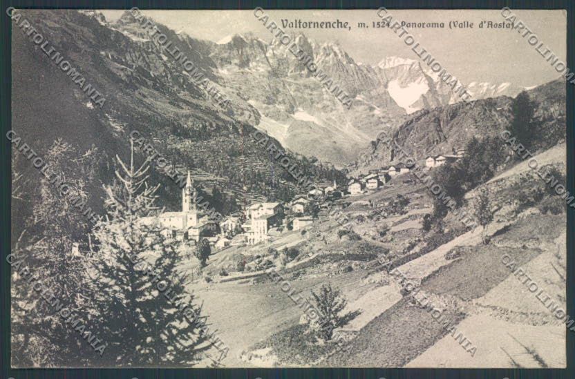 Aosta Valtournenche cartolina MQ5022 – fronte