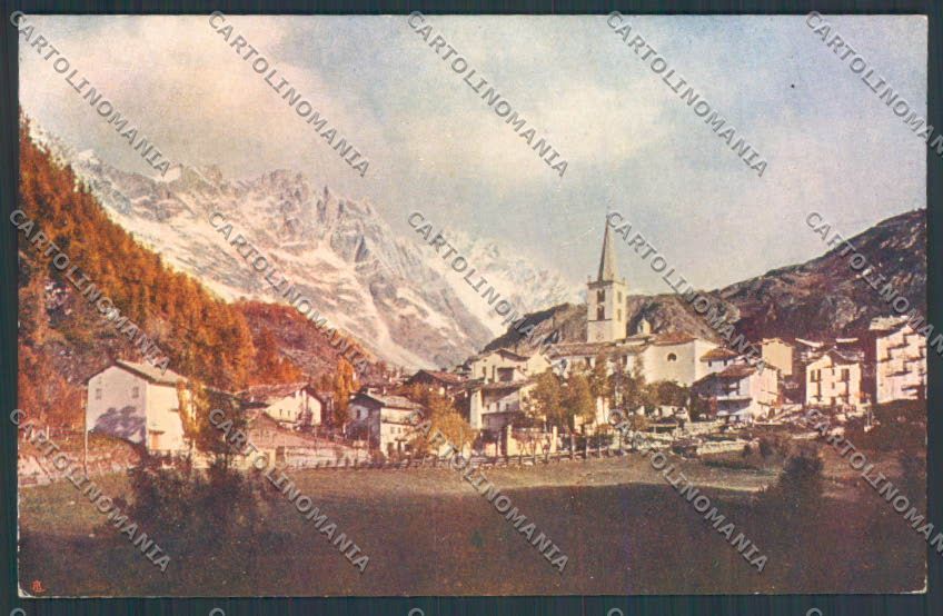 Aosta Valtournenche cartolina MQ5027 – fronte