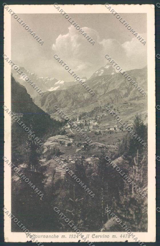 Aosta Valtournenche Cervino cartolina MQ5029 – fronte