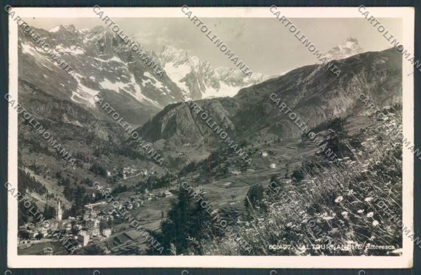 Aosta Valtournenche foto cartolina MQ5031 – fronte