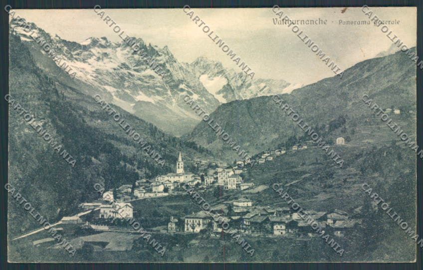 Aosta Valtournenche cartolina MQ5039 – fronte
