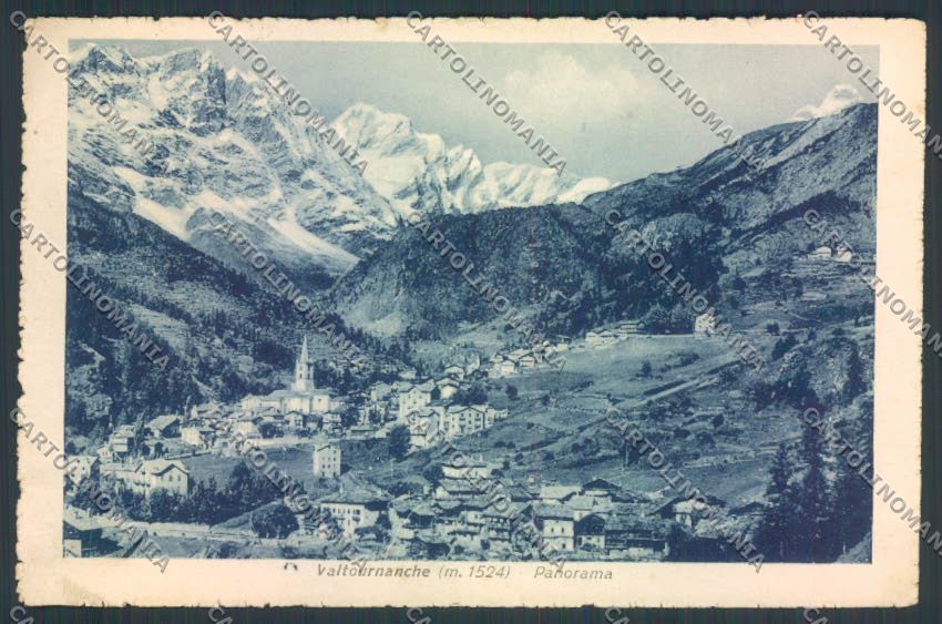 Aosta Valtournenche cartolina MQ5040 – fronte