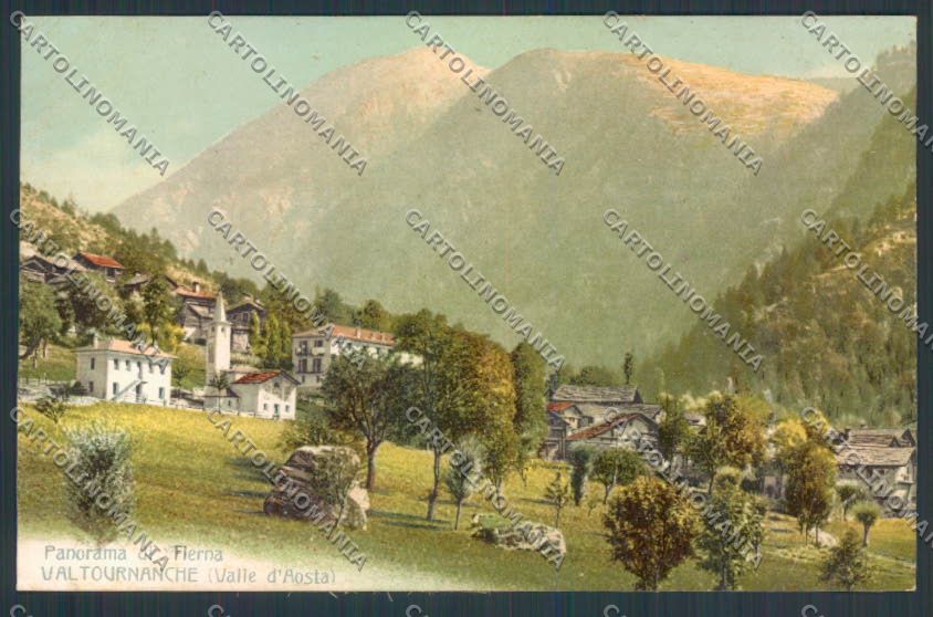 Aosta Valtournenche cartolina MQ5047 – fronte