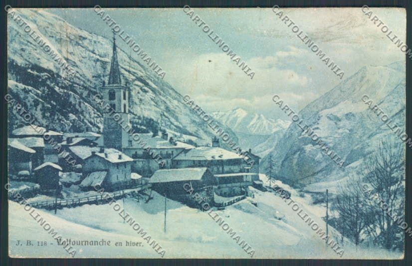 Aosta Valtournenche SCOLLATA cartolina MQ5049 – fronte