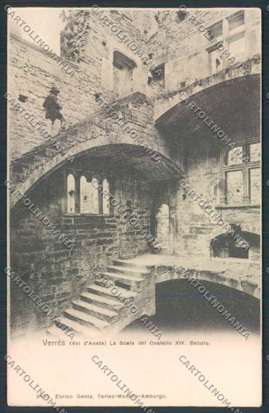 Aosta Verrès cartolina MQ5081 – fronte