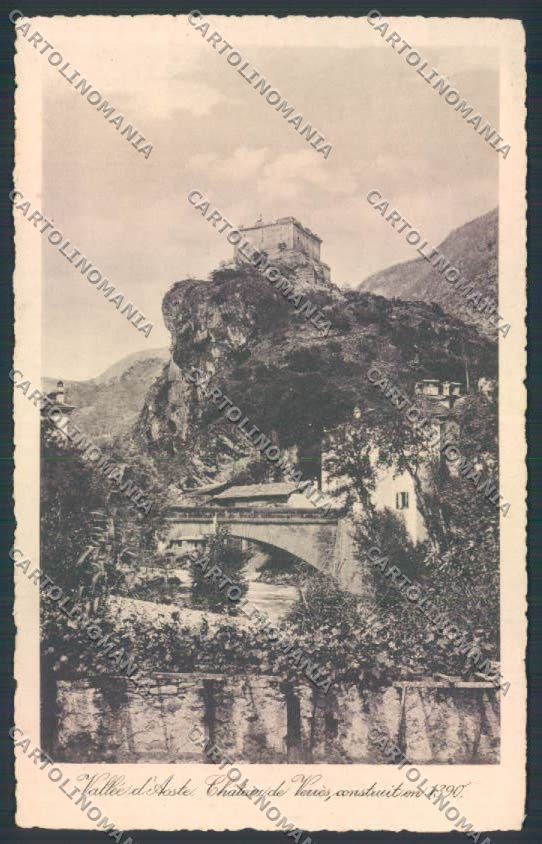 Aosta Verrès cartolina MQ5082 – fronte