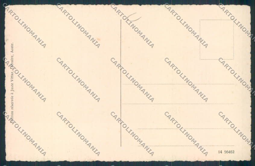 Aosta Verrès cartolina MQ5082 – retro
