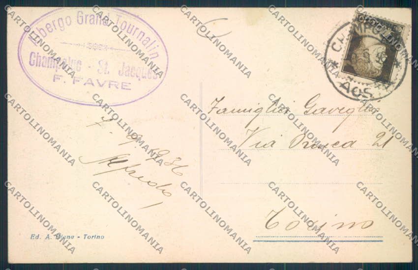 Aosta Saint Jacques d'Ayascartolina MQ5083 – retro