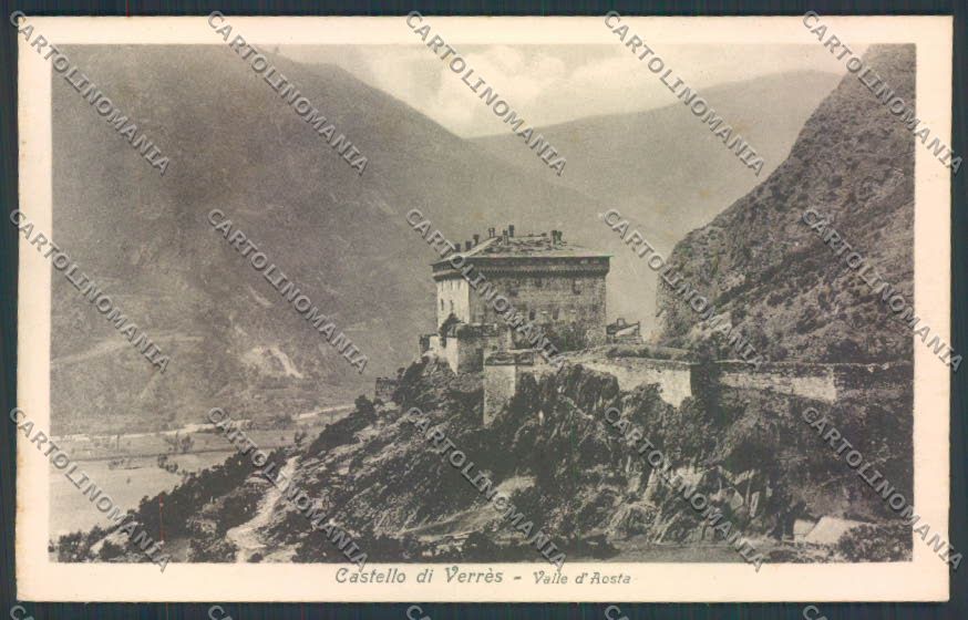 Aosta Verrès cartolina MQ5088 – fronte