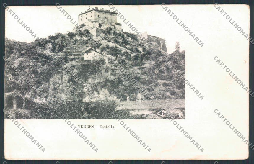 Aosta Verrès cartolina MQ5095 – fronte