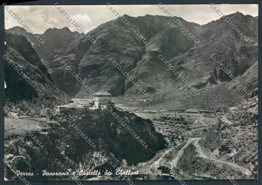 Aosta Verrès COLLA foto FG cartolina MQ5106 – fronte