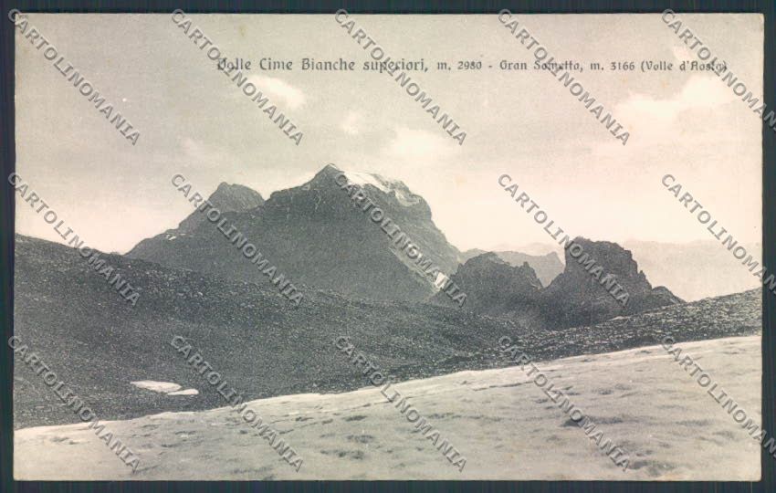 Aosta Gran Sometta cartolina MQ5127 – fronte