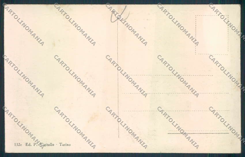 Aosta Monte Castelrosso Monte Rosa cartolina MQ5128 – retro