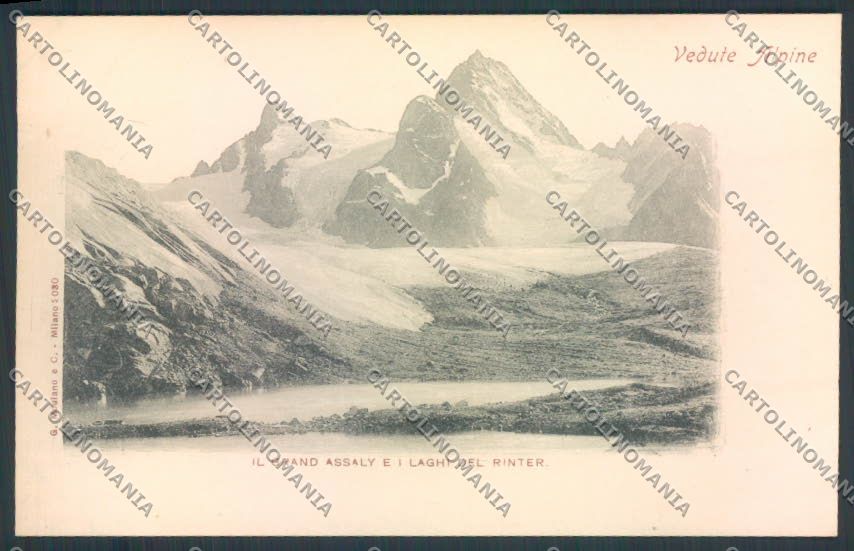 Aosta Grand Assaly cartolina MQ5136 – fronte