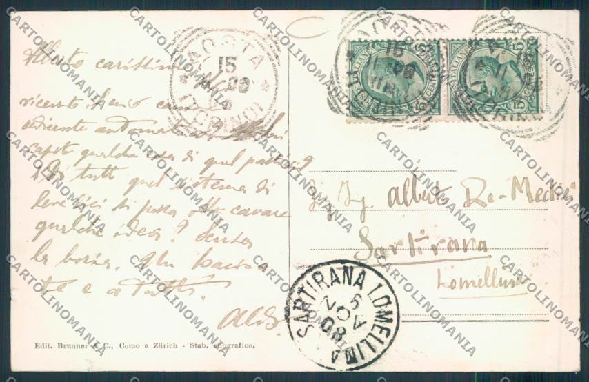 Aosta Valtournenche Monte Bianco Alpinismo cartolina MQ5149 – retro