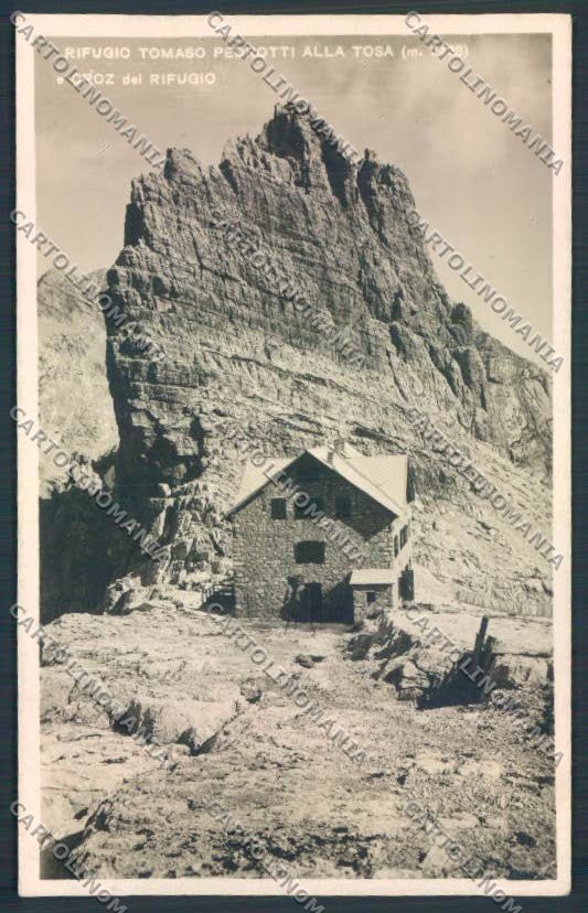 Trento San Lorenzo Rifugio foto cartolina MQ5154 – fronte
