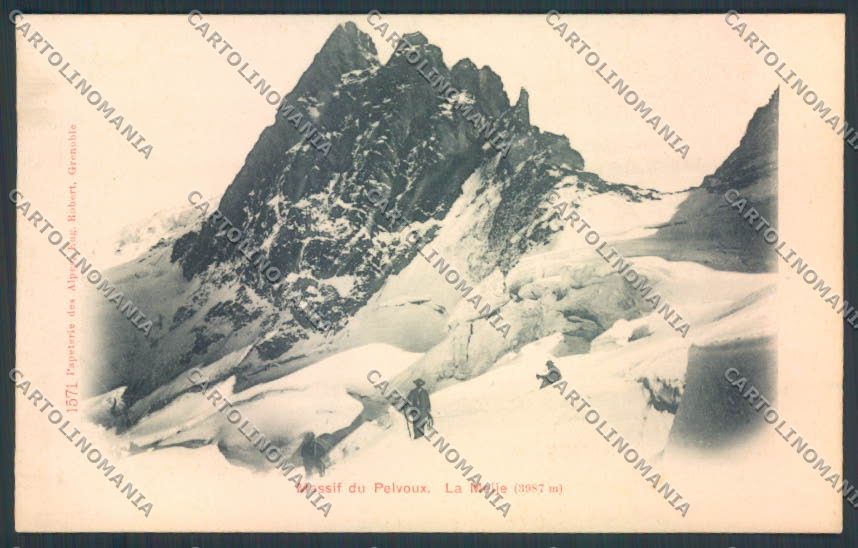 Francia La Meije Alpinismo cartolina MQ5156 – fronte