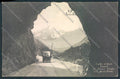Aosta Monte Bianco Tunnel Taillée cartolina MQ5163 – fronte
