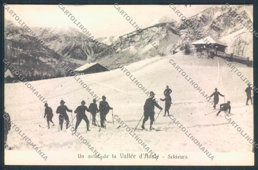 Aosta Alpini cartolina MQ5171 – fronte