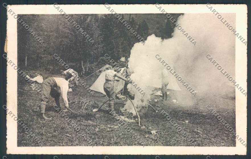 Milano Monza Sezione Universitaria CAI cartolina MQ5176 – fronte
