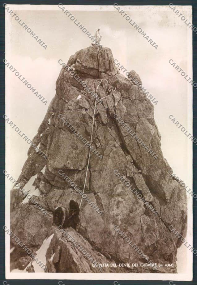 Aosta Valtournenche Alpinismo foto FG cartolina MQ5182 – fronte