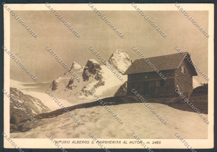 Aosta Rutor Rifugio Santa Margherita FG cartolina MQ5184 – fronte