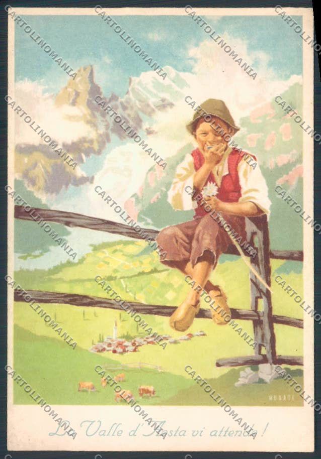 Aosta Musati FG cartolina MQ5185 – fronte
