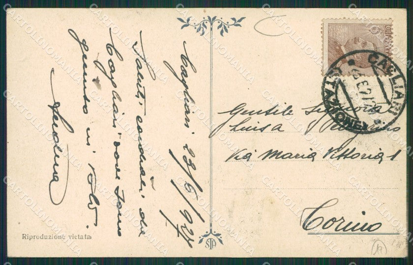 Sassari Sennori Costumi Sardi cartolina MQ5206 – retro