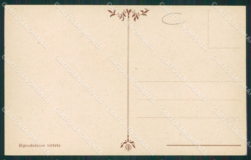 Nuoro Ollolai Costumi Sardi Ballo cartolina MQ5221 – retro