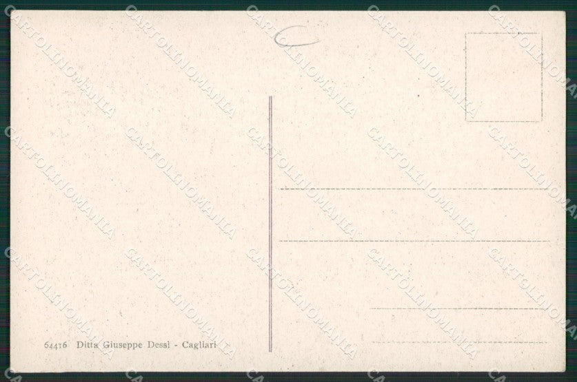 Sassari Osilo Costumi Sardi cartolina MQ5230 – retro