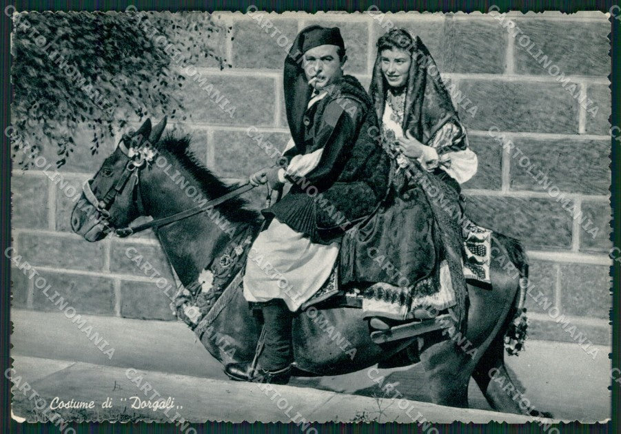Nuoro Dorgali Costumi Sardi Foto FG cartolina MQ5271 – fronte