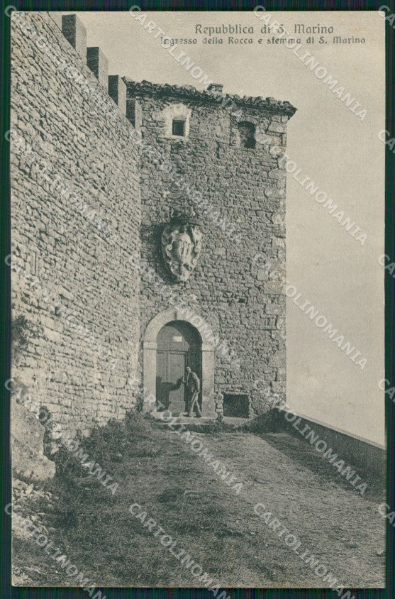 San Marino Stemma cartolina MQ5295 – fronte