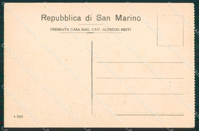 San Marino cartolina MQ5299 – retro