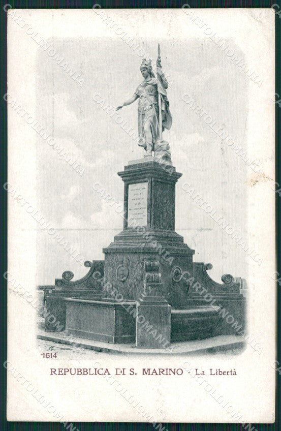 San Marino Alterocca 1614 ? PIEGHINA cartolina MQ5304 – fronte