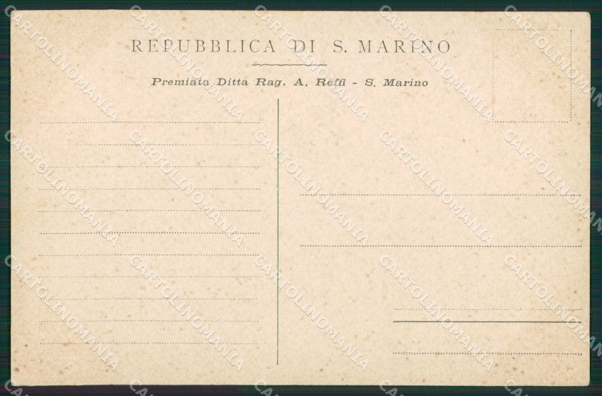 San Marino Alterocca 1614 ? PIEGHINA cartolina MQ5304 – retro