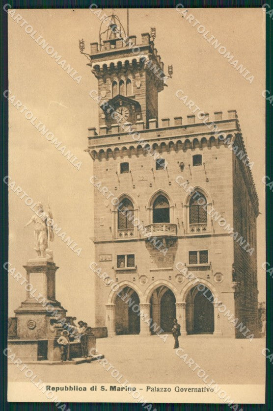 San Marino Palazzo Governativo cartolina MQ5306 – fronte