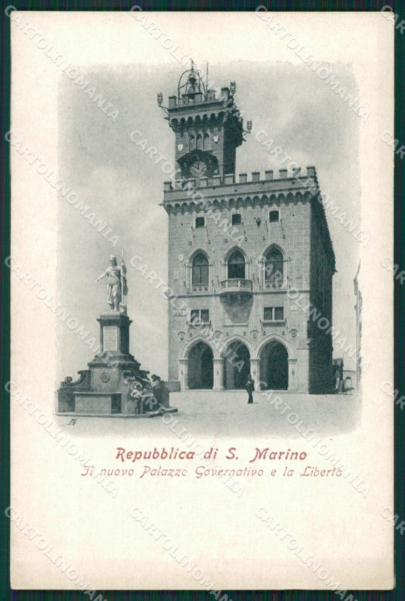 San Marino Palazzo Governativo cartolina MQ5307 – fronte