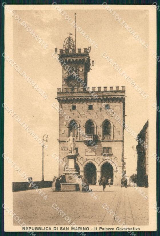 San Marino Palazzo Governativo cartolina MQ5308 – fronte