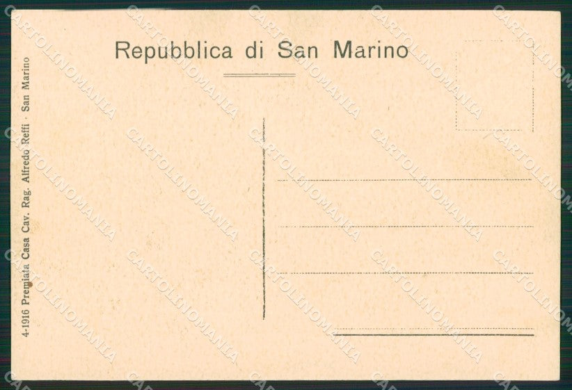 San Marino Palazzo Governativo cartolina MQ5308 – retro