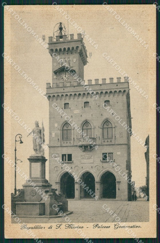 San Marino Palazzo Governativo cartolina MQ5311 – fronte