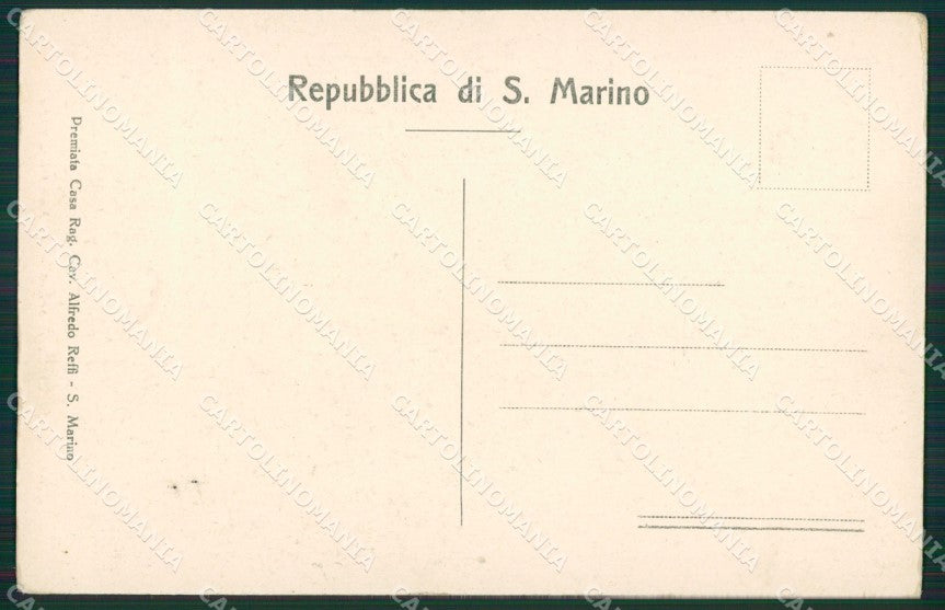 San Marino cartolina MQ5317 – retro