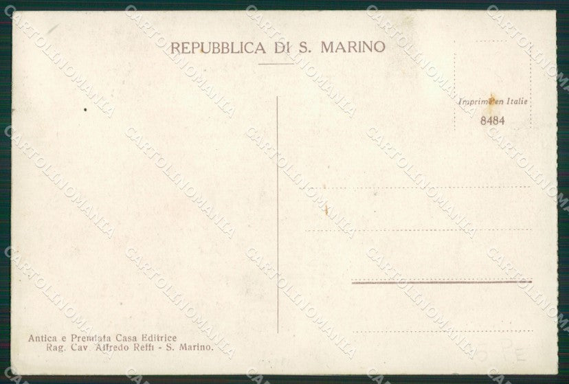 San Marino cartolina MQ5318 – retro