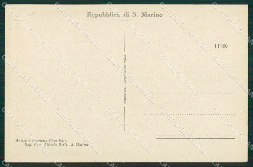 San Marino cartolina MQ5319 – retro