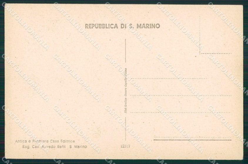 San Marino cartolina MQ5320 – retro