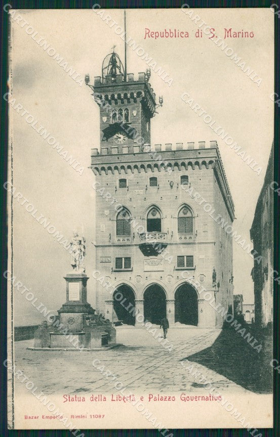 San Marino Palazzo Governativo cartolina MQ5325 – fronte