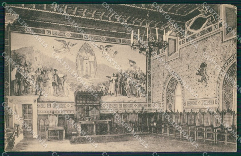 San Marino Palazzo Governativo ABRASA cartolina MQ5327 – fronte