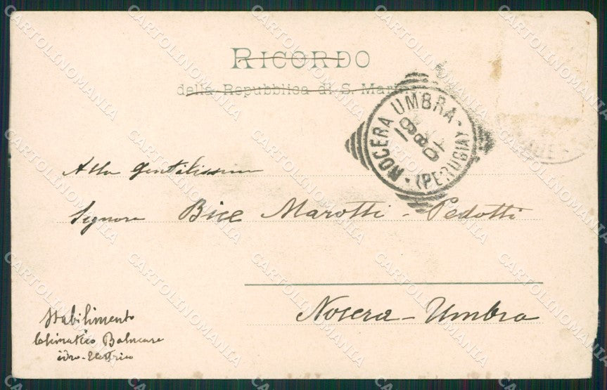 San Marino Palazzo Governativo cartolina MQ5332 – retro