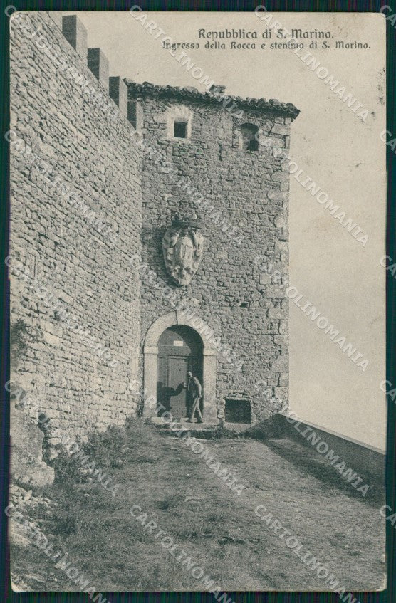 San Marino Stemma cartolina MQ5334 – fronte