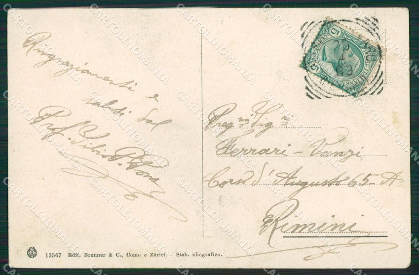 San Marino Stemma cartolina MQ5334 – retro